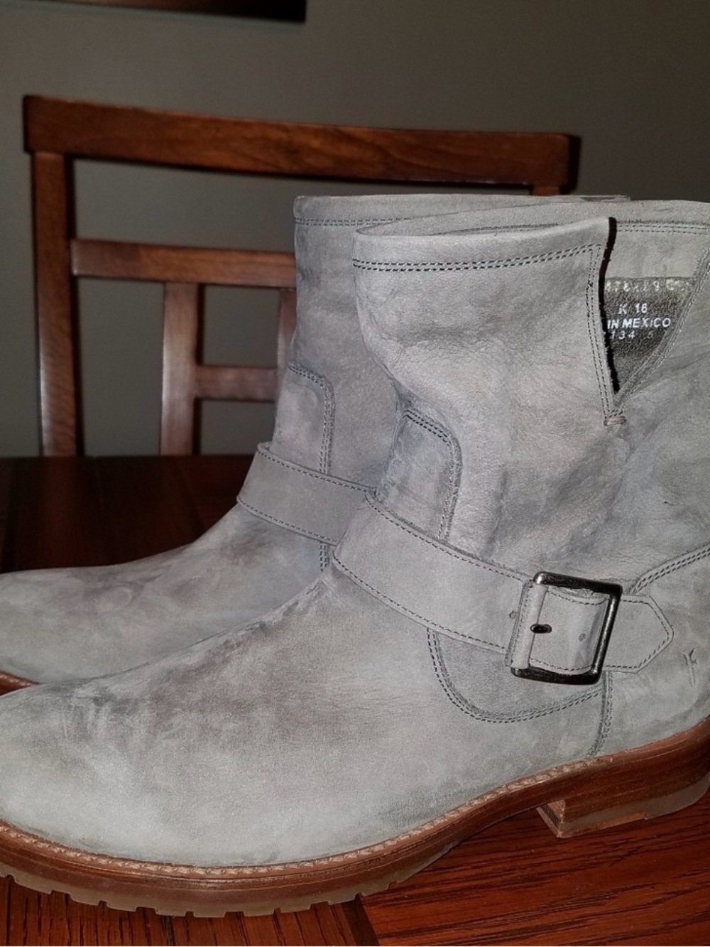 Frye Grey Veronica Ankle Boot